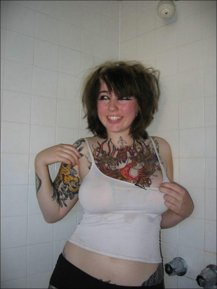 Dalila tatuada - girlfriend with tatoo