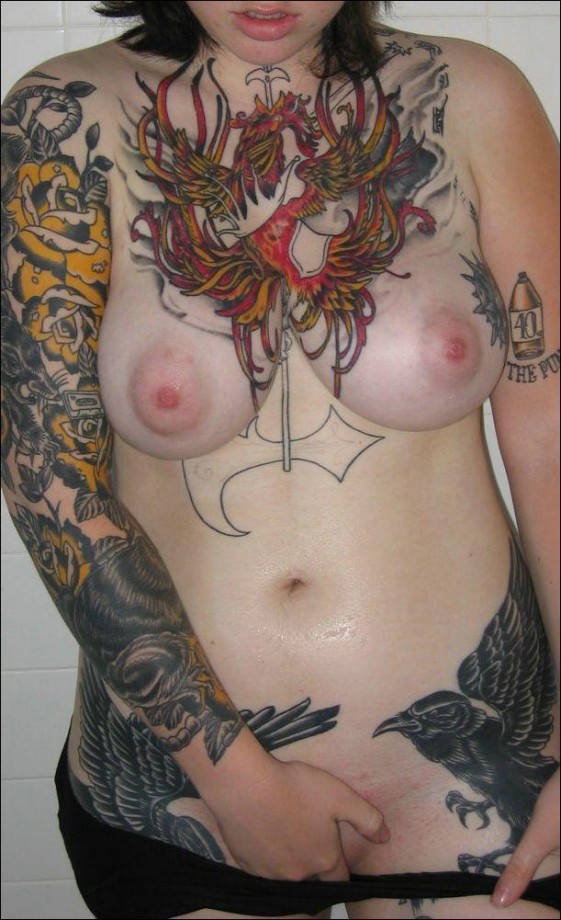 Dalila tatuada - girlfriend with tatoo