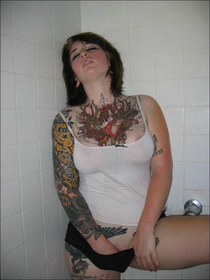 Dalila tatuada - girlfriend with tatoo