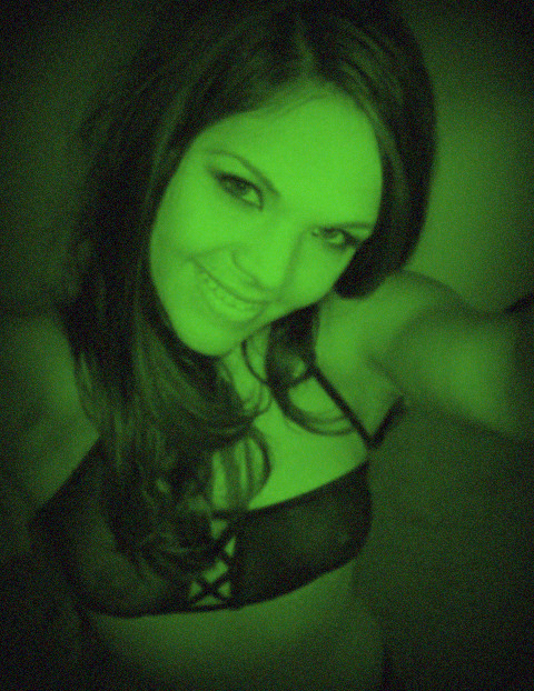 Nightvision brunette