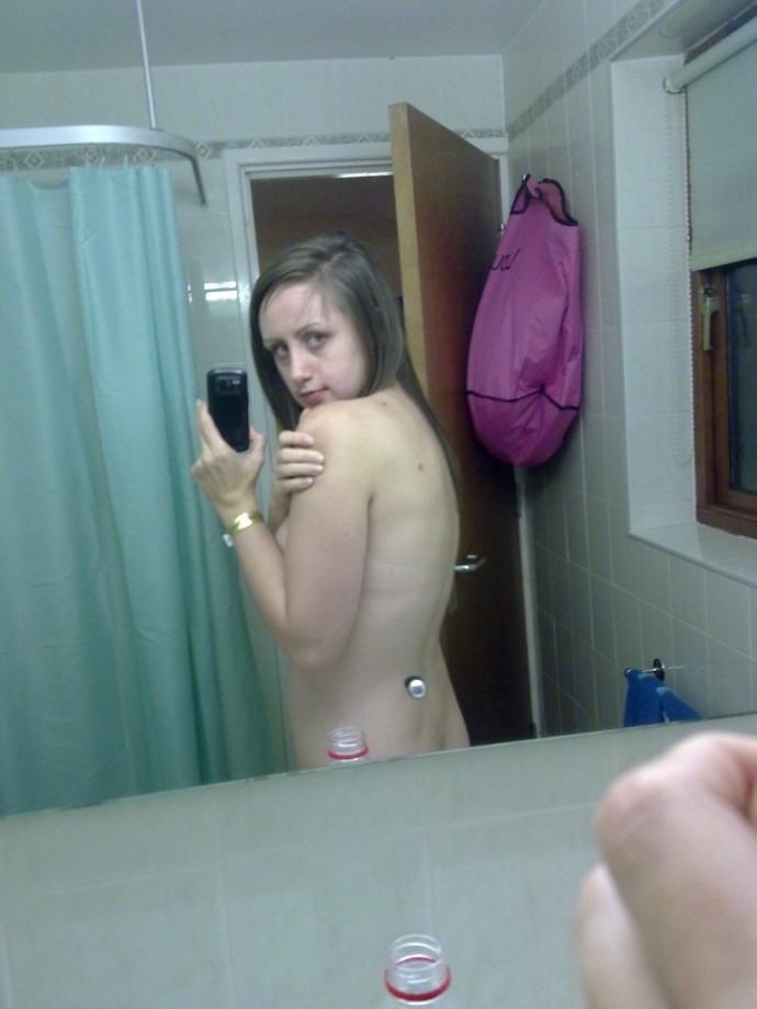 Naked teen slut: more self shot and sex