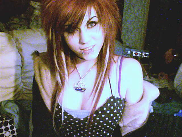 Emo girl selfshots