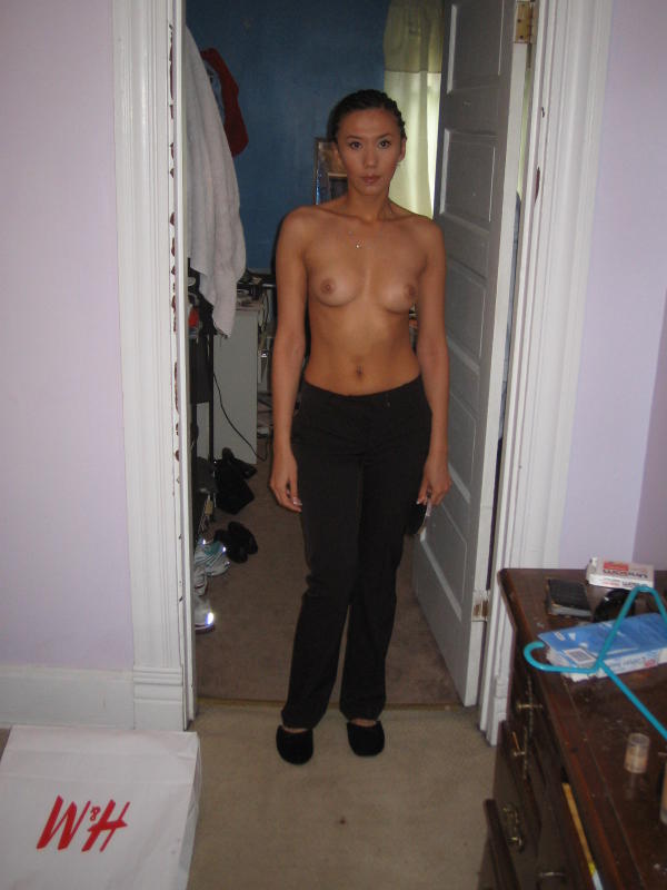 Naked asian wife