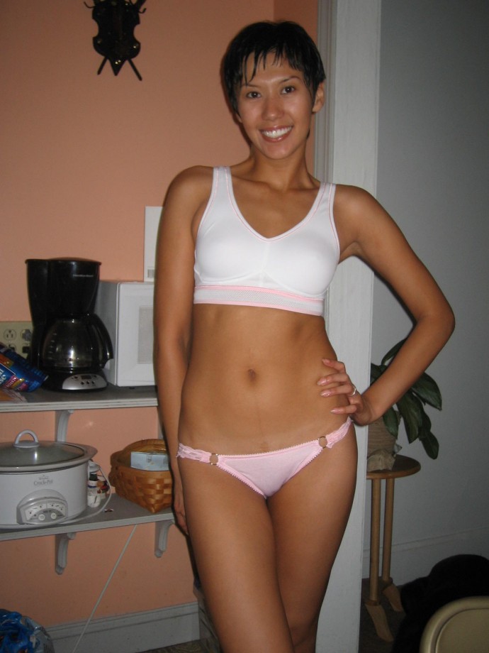 Naked asian wife