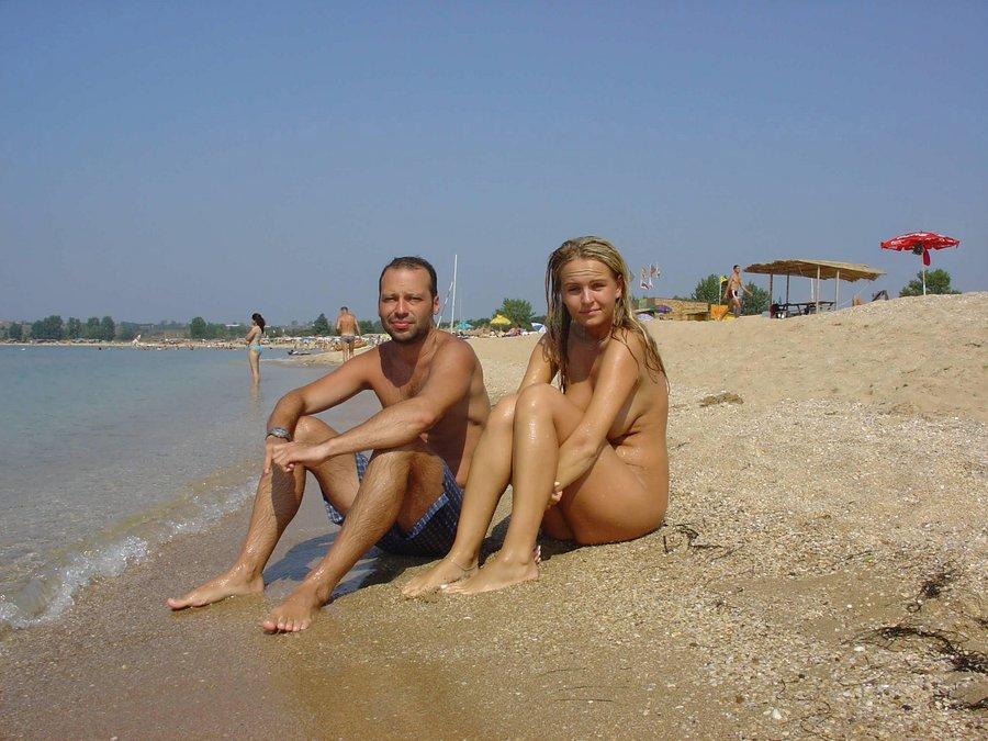 Nudist couple, young lovers fkk