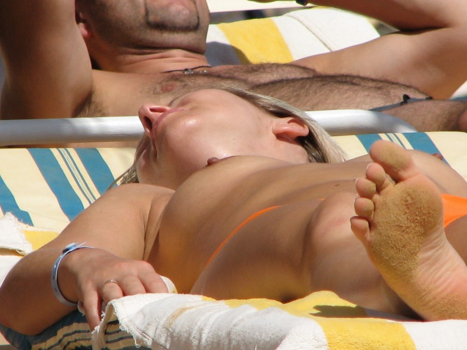 Another girl at the beach