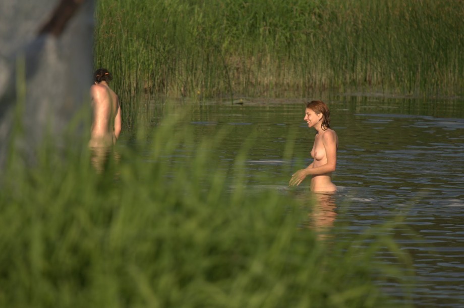 Naked russian girls at a music festival