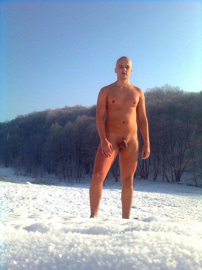 Snow and naked