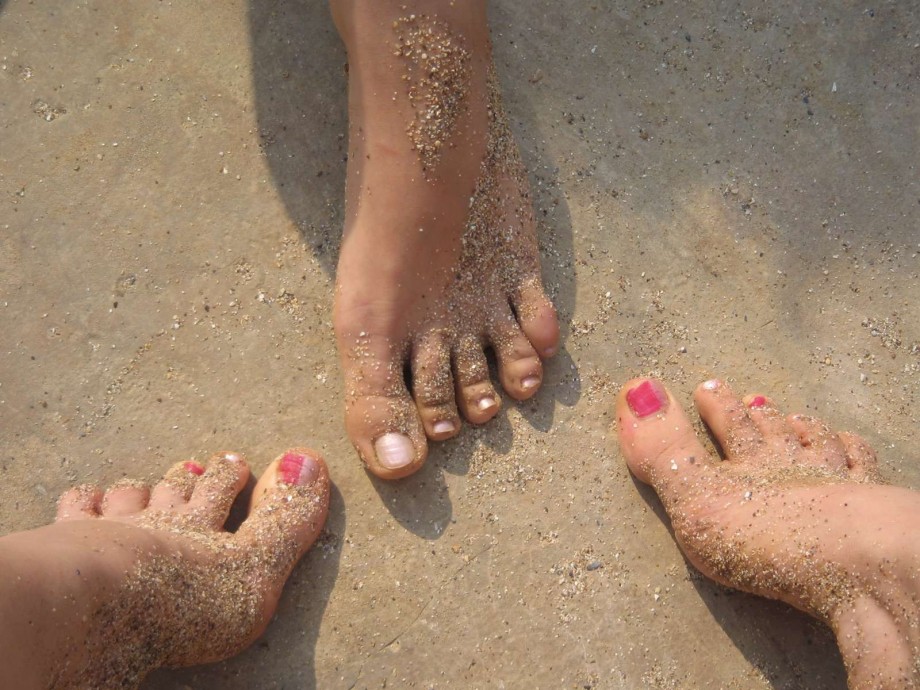 Vacation fun on beach