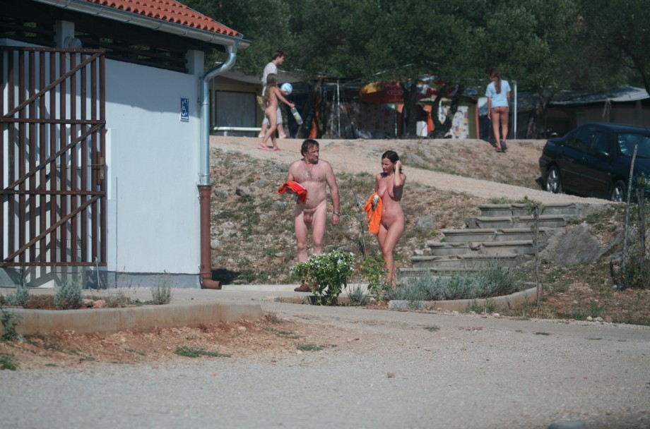 Nude beach camping bath house