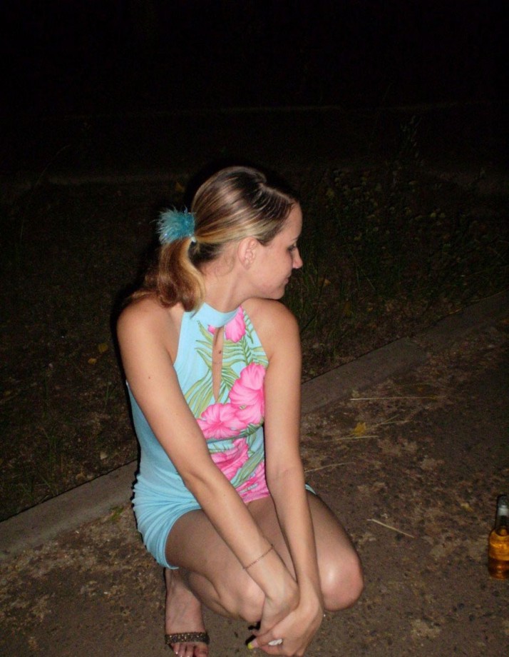 Young russian girl at home and outdoor - part 2