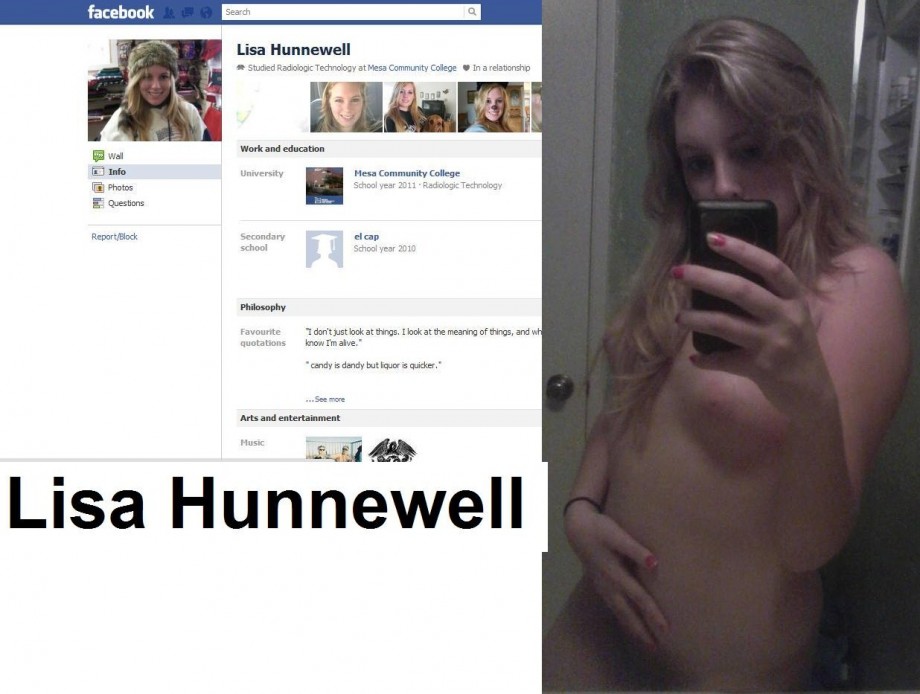 Lisa hunnewell young tits exposed