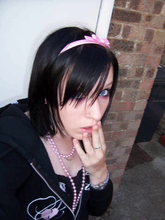 Emo gorlfriend - selfshot