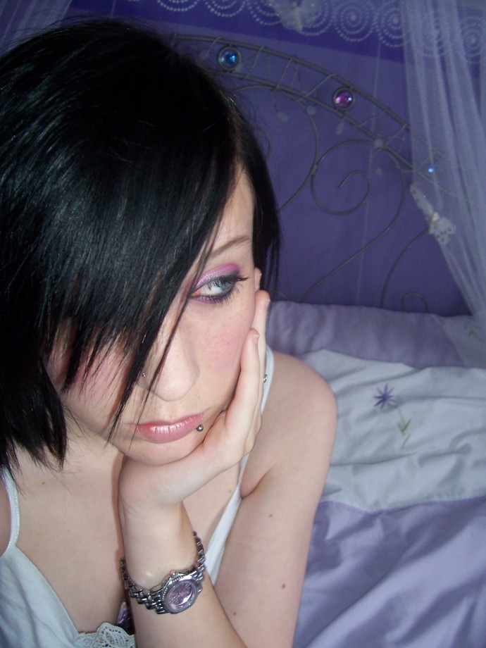 Emo gorlfriend - selfshot