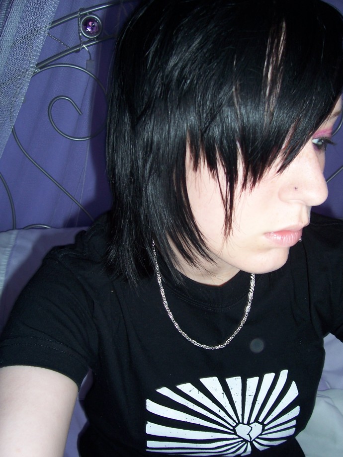 Emo gorlfriend - selfshot