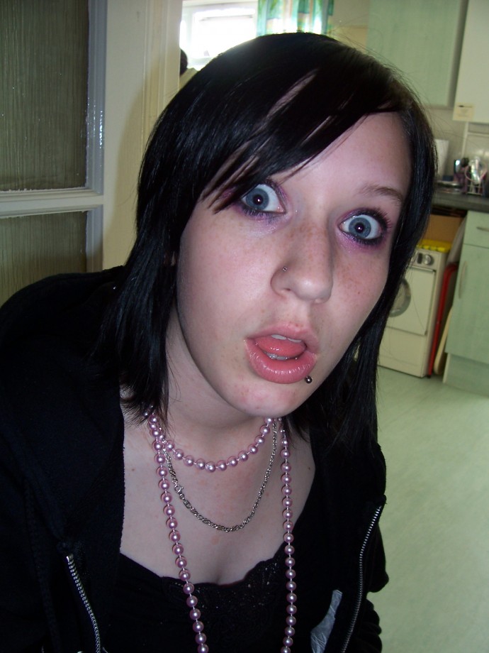 Emo gorlfriend - selfshot