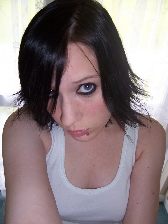 Emo gorlfriend - selfshot