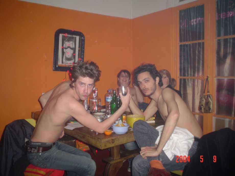 Naked teens at party