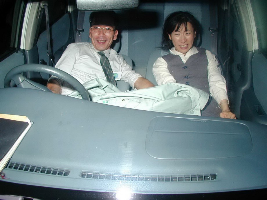 Asian couples funcking in cars