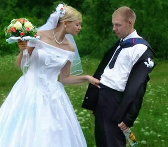 Funny wedding photos