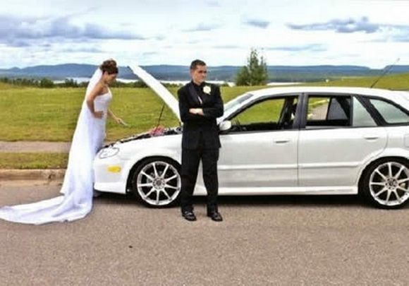 Funny wedding photos