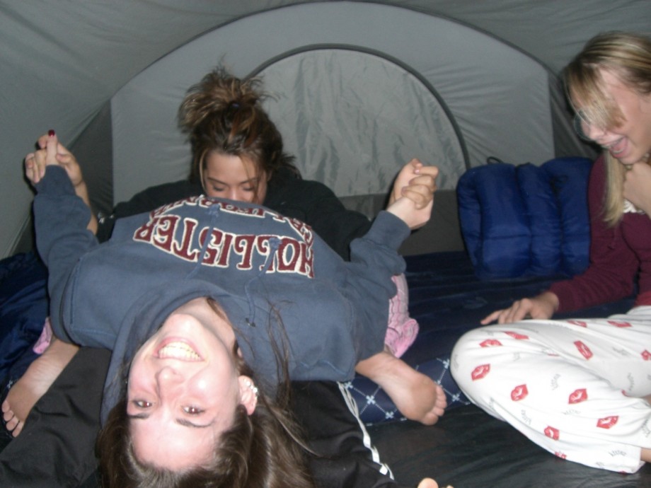 Camping girls