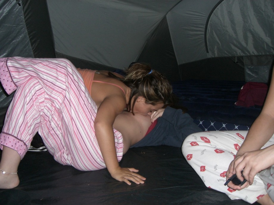 Camping girls