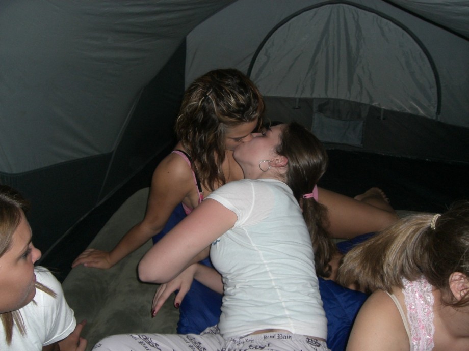 Camping girls