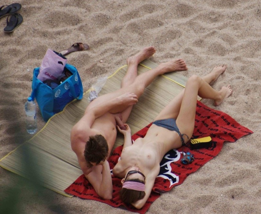 Couples on the beach