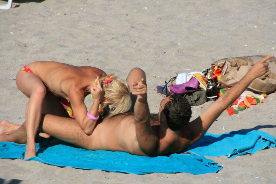 Couples on the beach