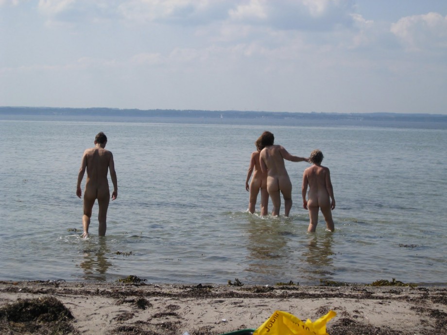 Saggy old nudists