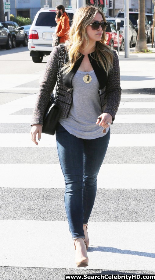 Hilary duff - out and about shopping candids in beverly hills - celebrity