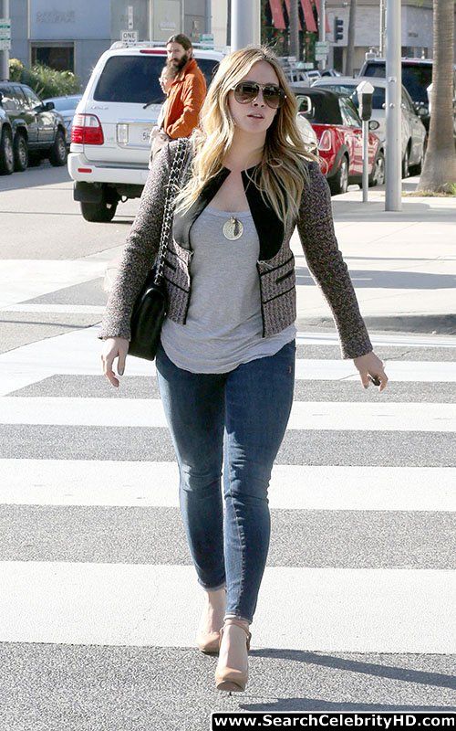 Hilary duff - out and about shopping candids in beverly hills - celebrity