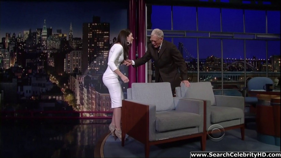 Jessica biel on the late show with david letterman - celebrity