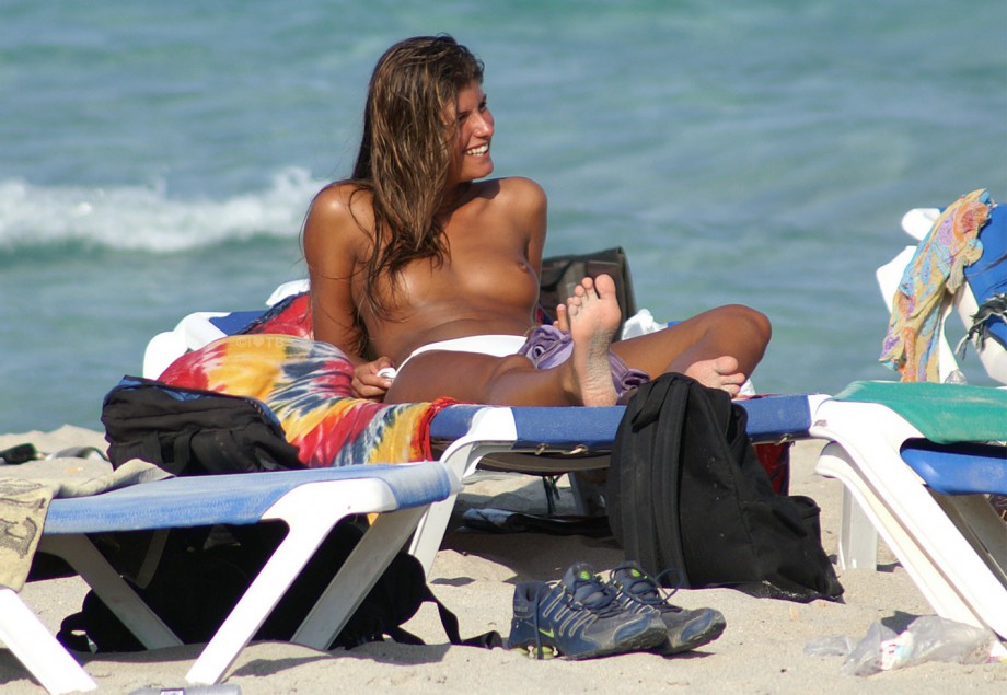 Sexy beach girls - topless - 45