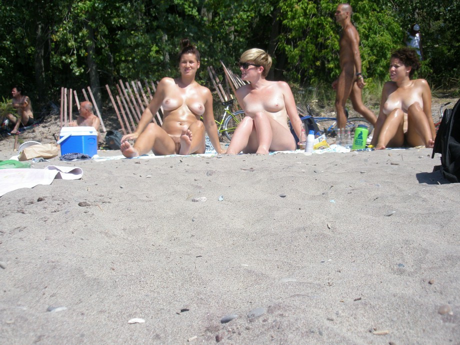 Amateur girls on beach 06