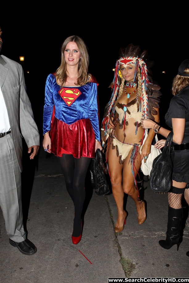 Paris hilton – halloween party - celebrity