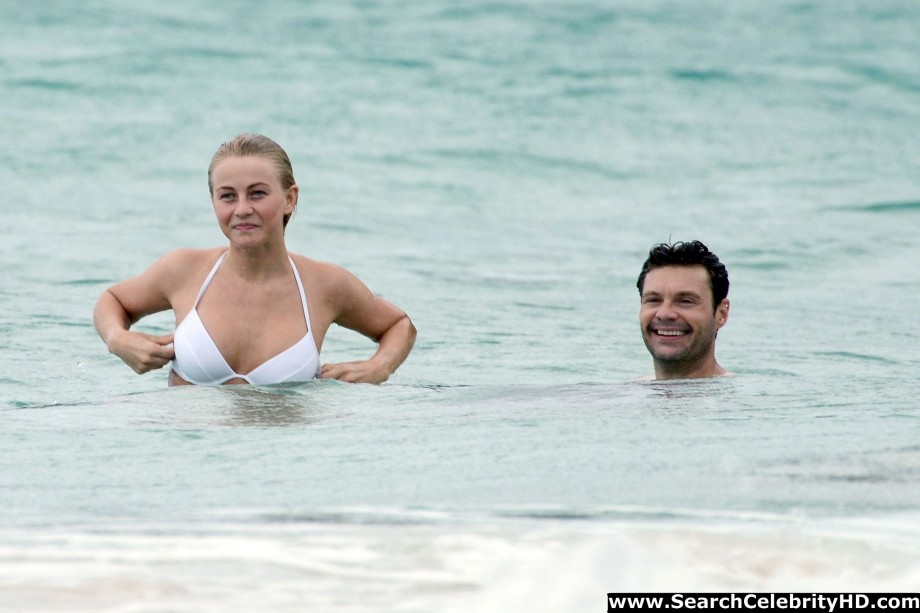 Julianne hough - bikini candids in st. barthelemy - celebrity