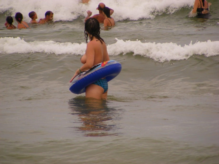 Tits on the beach