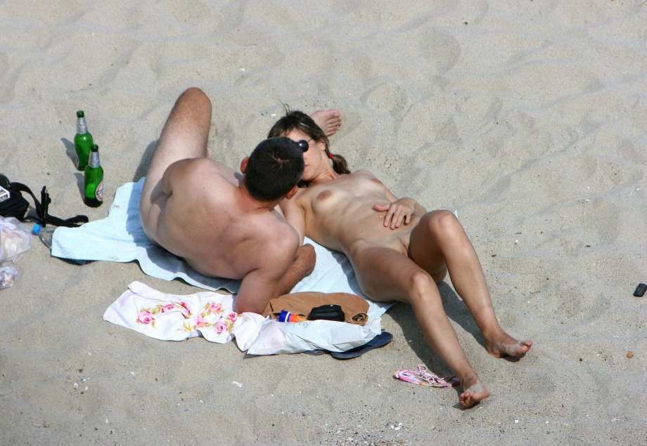 Couples on the beach