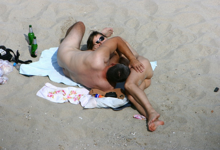 Couples on the beach