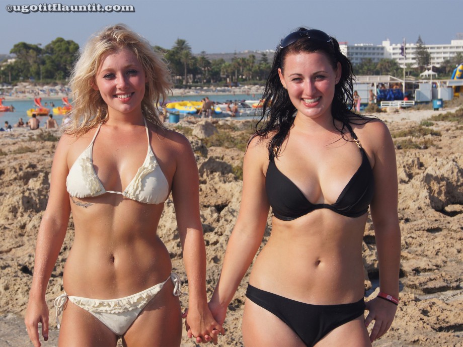 Beach - cherie and rachel 1