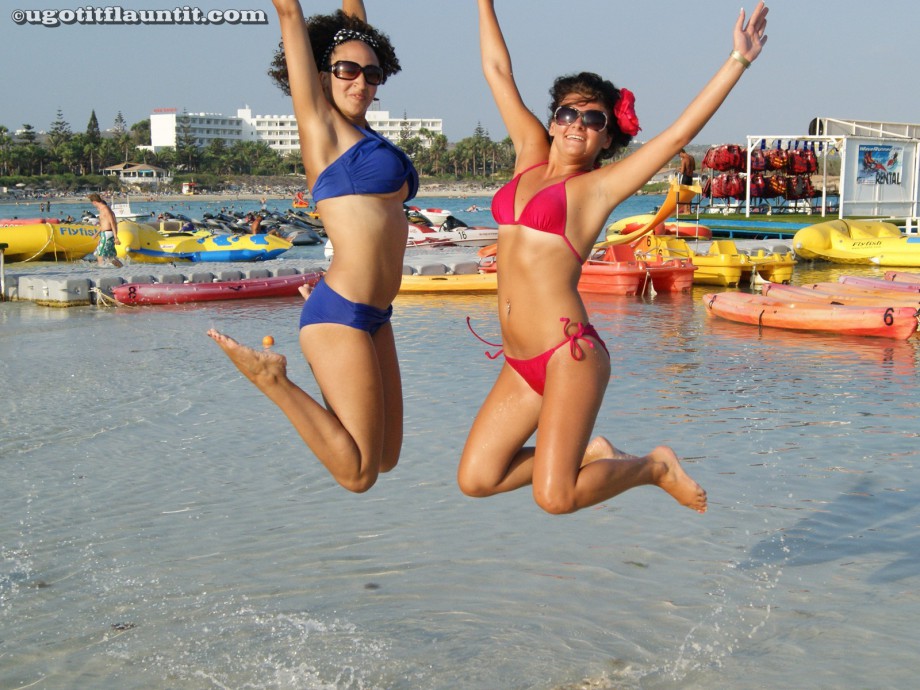 Beach - sinead and kelly