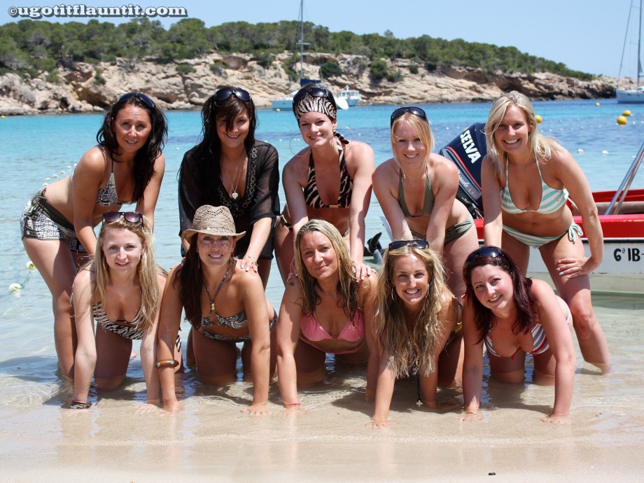 Beach - blackpool girls