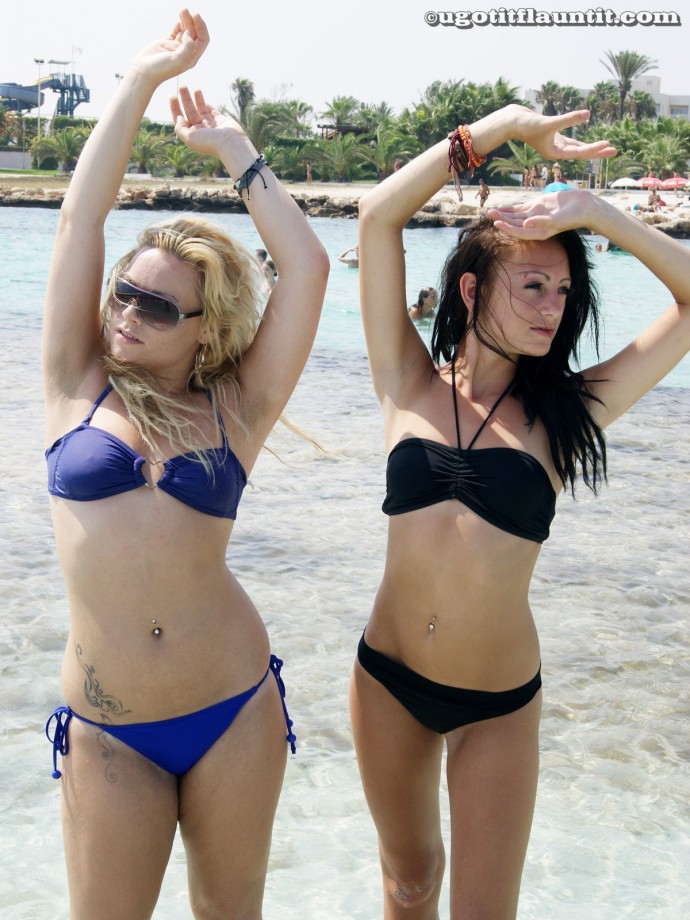 Beach - chantelle and sahara