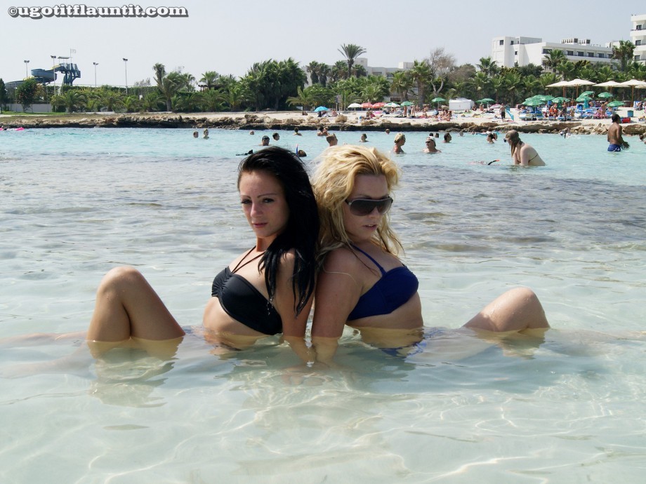 Beach - chantelle and sahara