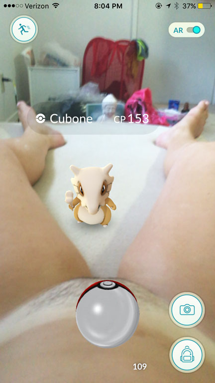 Pokemon go and nude girls