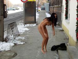 Naked girl at public 14 7/71