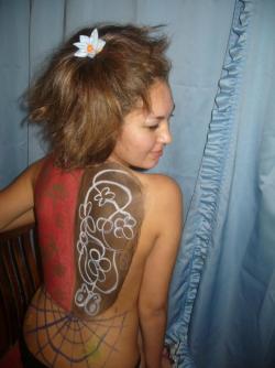 Russian girls home bodyart 10/51