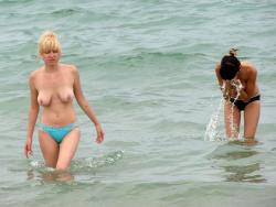 Topless girls on the beach - 274 7/48